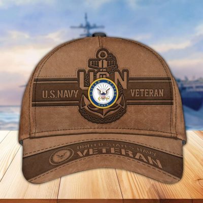 Premium US Veterans Cap, Gifts For US Veterans APHN241211 Navy