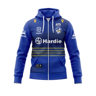 Personalized Parramatta Eels 2025 Home Jersey Hoodie T-shirt Polo Singlet