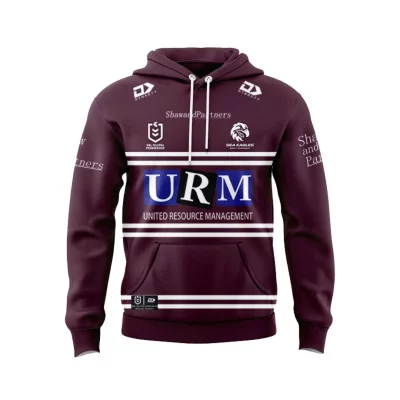 Personalized Manly Warringah Sea Eagles 2025 Home Jersey Hoodie T-shirt Polo Singlet