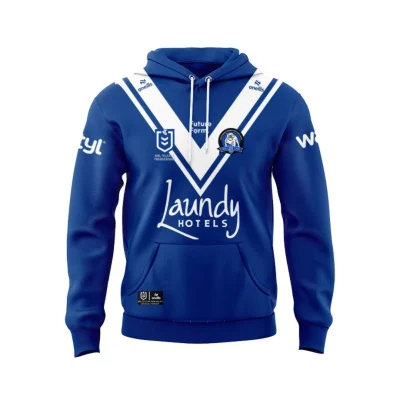 Personalized Canterbury Bankstown Bulldogs 2025 Away Jersey Hoodie T-shirt Polo Singlet