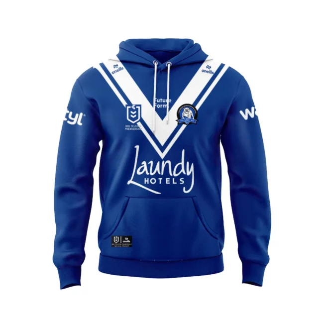 Personalized Canterbury Bankstown Bulldogs 2025 Away Jersey Hoodie T-shirt Polo Singlet