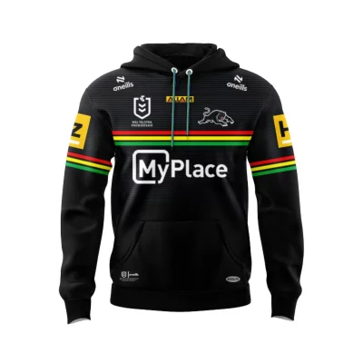 Personalized Penrith Panthers 2025 Home Jersey Hoodie T-shirt Polo Singlet