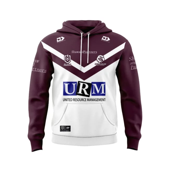 Personalized Manly Warringah Sea Eagles 2025 Away Jersey Hoodie T-shirt Polo Singlet
