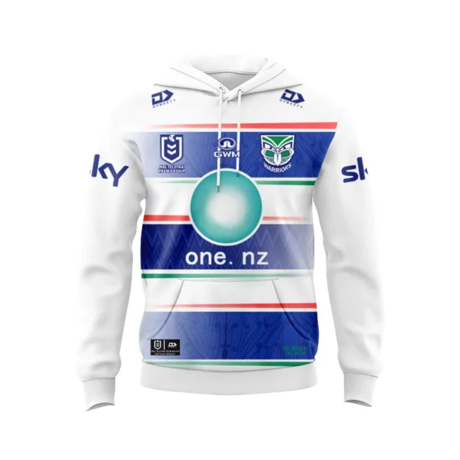 Personalized New Zealand Warriors 2025 Away Jersey Hoodie T-shirt Polo Singlet