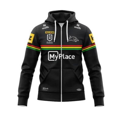 Personalized Penrith Panthers 2025 Home Jersey Hoodie T-shirt Polo Singlet