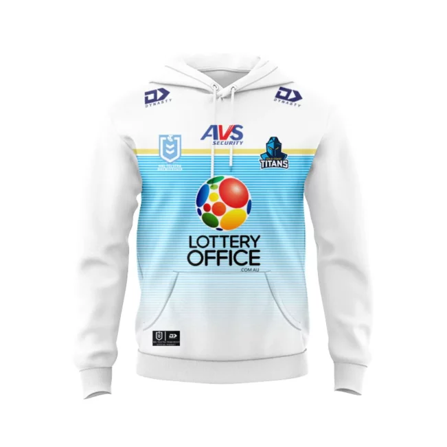 Personalized Gold Coast Titans 2025 Away Jersey Hoodie T-shirt Polo Singlet