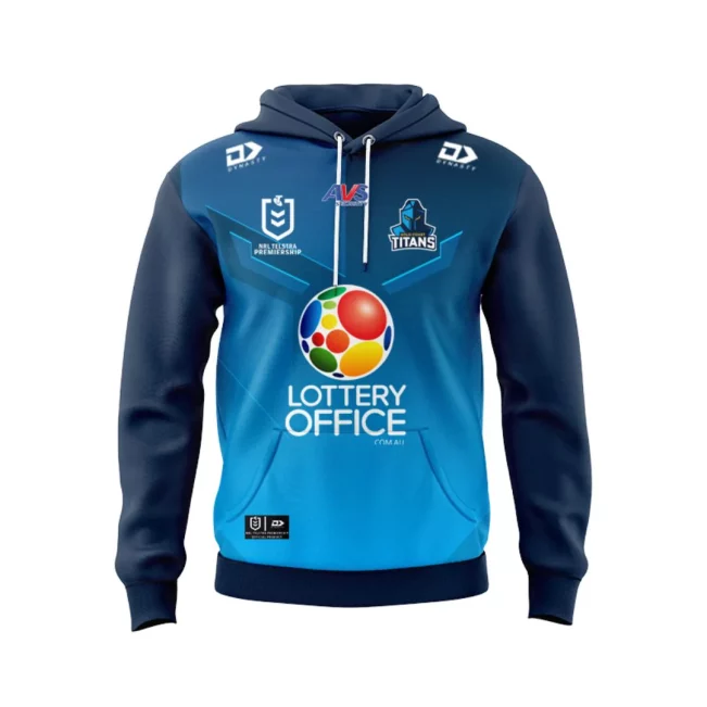 Personalized Gold Coast Titans 2025 Home Jersey Hoodie T-shirt Polo Singlet
