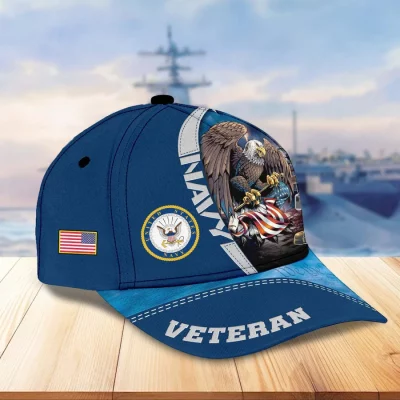 Premium US Veterans Cap APHN231212 Navy