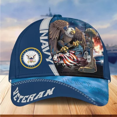Premium US Veterans Cap APHN231212 Navy