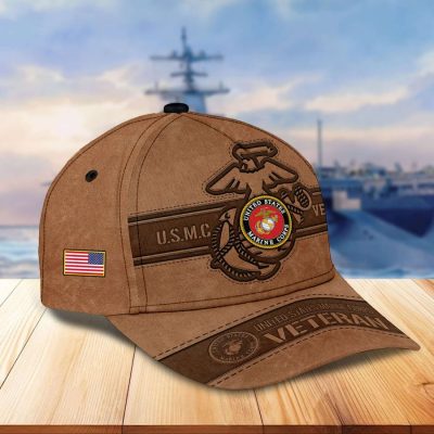 Premium US Veterans Cap, Gifts For US Veterans APHN241211 Marine