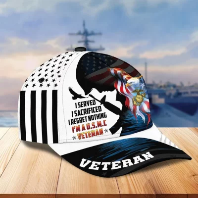 Premium US Veterans Cap BPVC140301 Marine