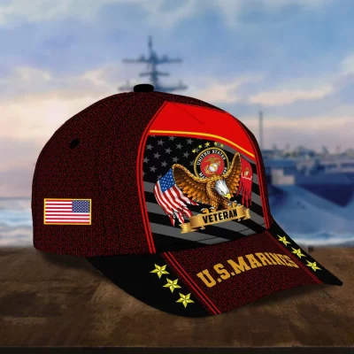 Premium Eagle US Veterans Cap APVC200703 Marine