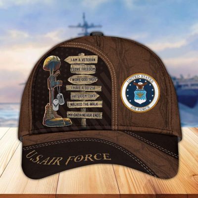 Premium Proudly Served US Veterans Cap, Gifts For US Veterans APHN171211 Air Force