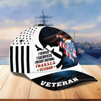 Premium US Veterans Cap BPVC140301 Coast Guard