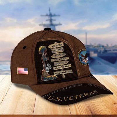Premium Proudly Served US Veterans Cap, Gifts For US Veterans APHN171211