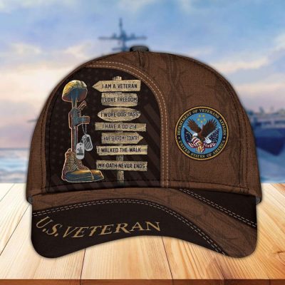 Premium Proudly Served US Veterans Cap, Gifts For US Veterans APHN171211
