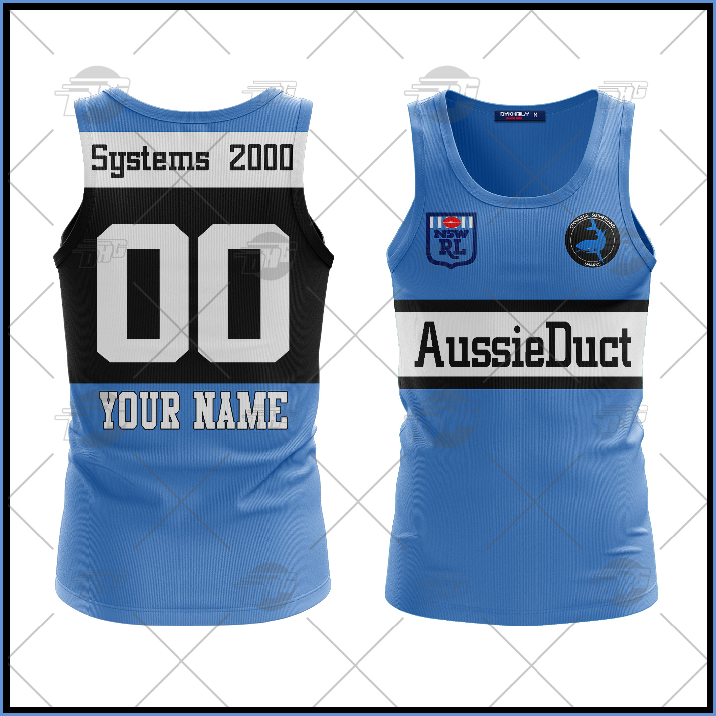 Personalized Cronulla Sharks 1988 ARL/NRL Retro Heritage Vintage Tank Top For Men Women - OldSchoolThings - Personalize Your Own New & Retro Sports Jerseys, Hoodies, T Shirts Personalized Cronulla Sharks 1988 ARL/NRL Retro Heritage Vintage Tank Top For Men Women - OldSchoolThings - Personalize Your Own New & Retro Sports Jerseys, Hoodies, T Shirts