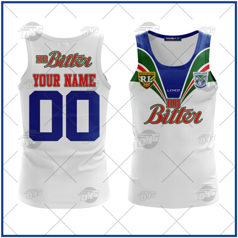 Personalized 1995 Auckland New Zealand Warriors Rugby League Away Tank Top For Men Women - OldSchoolThings - Personalize Your Own New & Retro Sports Jerseys, Hoodies, T Shirts