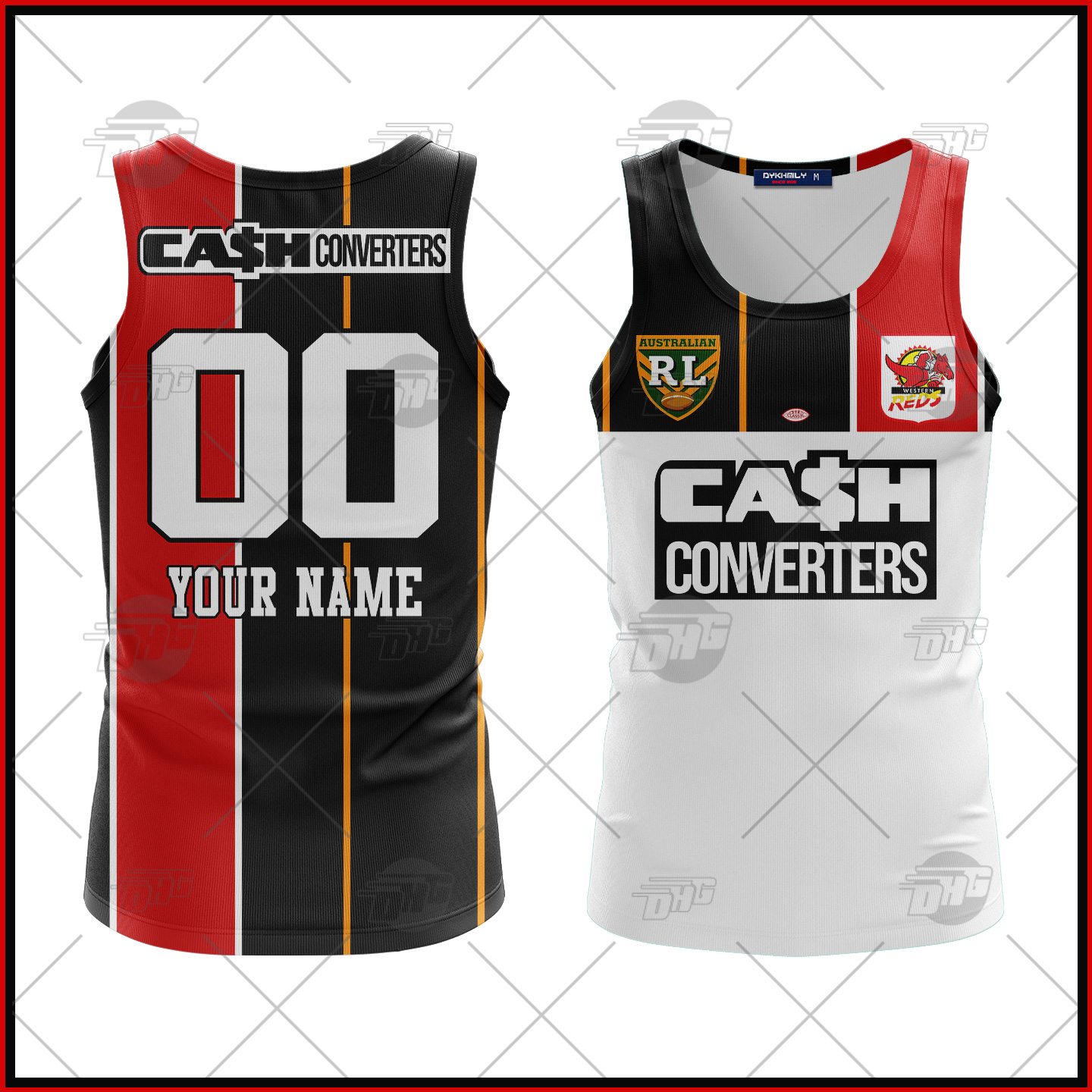 Personalized Western Reds Rugby League Tank Top For Men Women - OldSchoolThings - Personalize Your Own New & Retro Sports Jerseys, Hoodies, T Shirts Personalized Western Reds Rugby League Tank Top For Men Women - OldSchoolThings - Personalize Your Own New & Retro Sports Jerseys, Hoodies, T Shirts