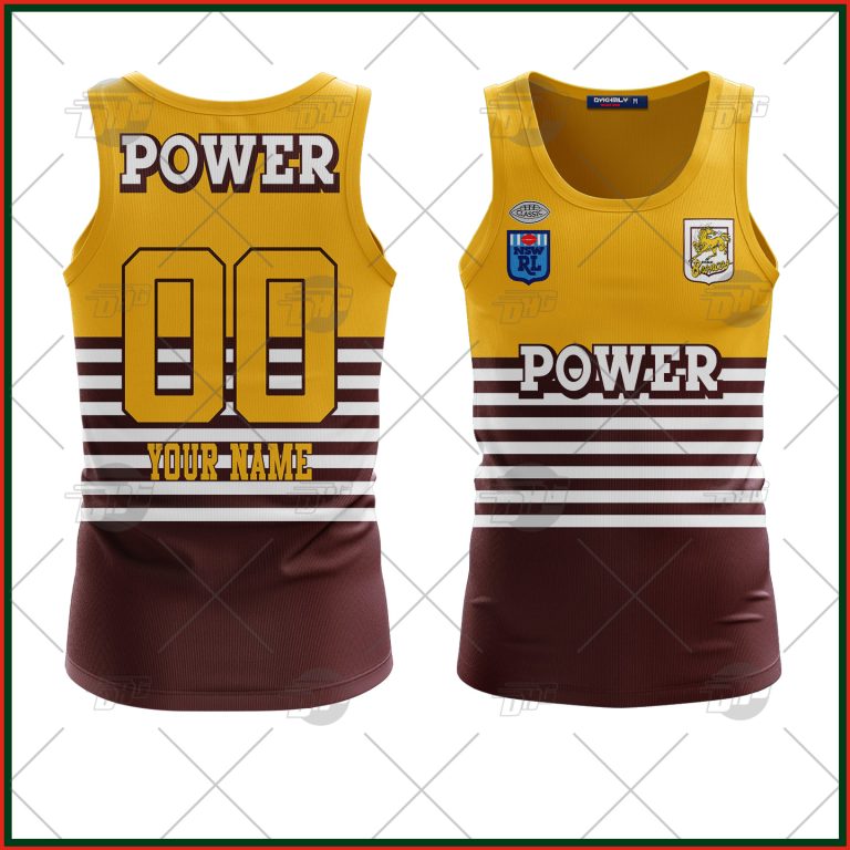 Personalized Brisbane Broncos 1988 ARL/NRL Vintage Retro Heritage Tank Top For Men Women - OldSchoolThings - Personalize Your Own New & Retro Sports Jerseys, Hoodies, T Shirts