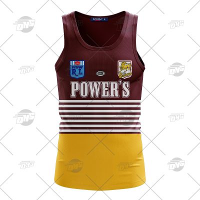 Personalize BRISBANE BRONCOS NRL 1992 RETRO Tank Top - OldSchoolThings - Personalize Your Own New & Retro Sports Jerseys, Hoodies, T Shirts