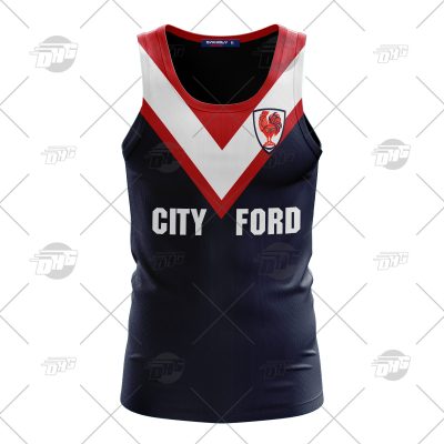 Personalized Sydney Roosters 1976 Vintage NRL / ARL Retro Tank Top For Men Women - OldSchoolThings - Personalize Your Own New & Retro Sports Jerseys, Hoodies, T Shirts