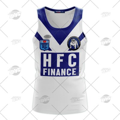 Personalized Canterbury Bankstown Bulldogs HFC 1985 ARL/NRL Vintage Retro Tank Top For Men Women - OldSchoolThings - Personalize Your Own New & Retro Sports Jerseys, Hoodies, T Shirts