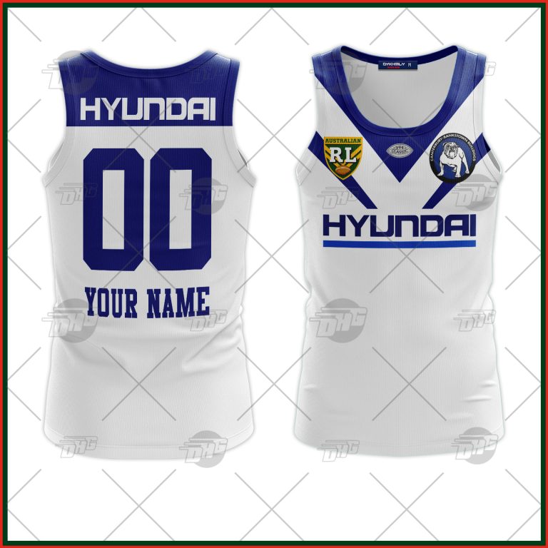 Personalized Canterbury Bankstown Bulldogs 1995 ARL/NRL Vintage Retro Tank Top For Men Women - OldSchoolThings - Personalize Your Own New & Retro Sports Jerseys, Hoodies, T Shirts