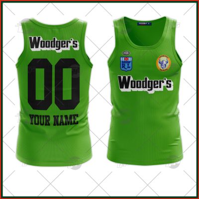 Personalized Canberra Raiders 1989 Woodgers ARL/NRL Vintage Retro Heritage Tank Top For Men Women - OldSchoolThings - Personalize Your Own New & Retro Sports Jerseys, Hoodies, T Shirts