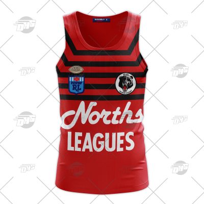 Personalized North Sydney Bears 1991 ARL/NRL Vintage Retro Tank Top For Men Women - OldSchoolThings - Personalize Your Own New & Retro Sports Jerseys, Hoodies, T Shirts