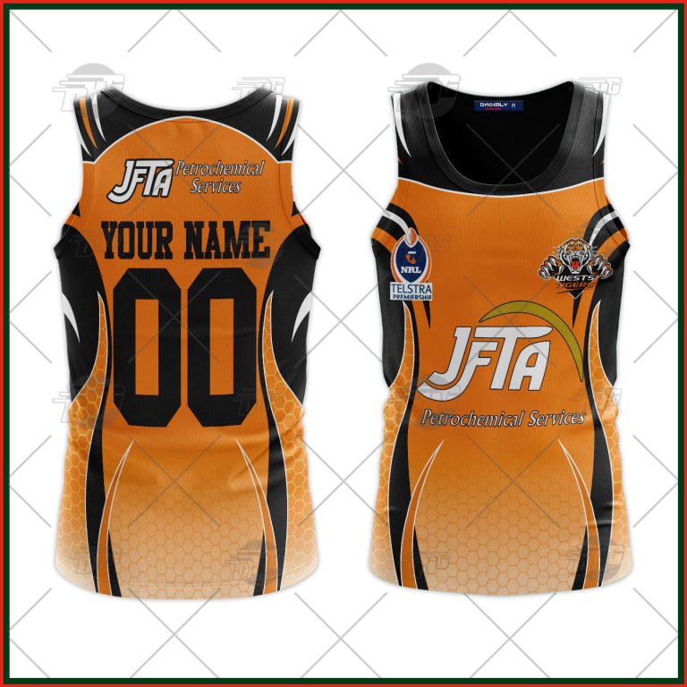 Personalized Vintage NRL Wests Tigers Tank Top For Men Women - OldSchoolThings - Personalize Your Own New & Retro Sports Jerseys, Hoodies, T Shirts