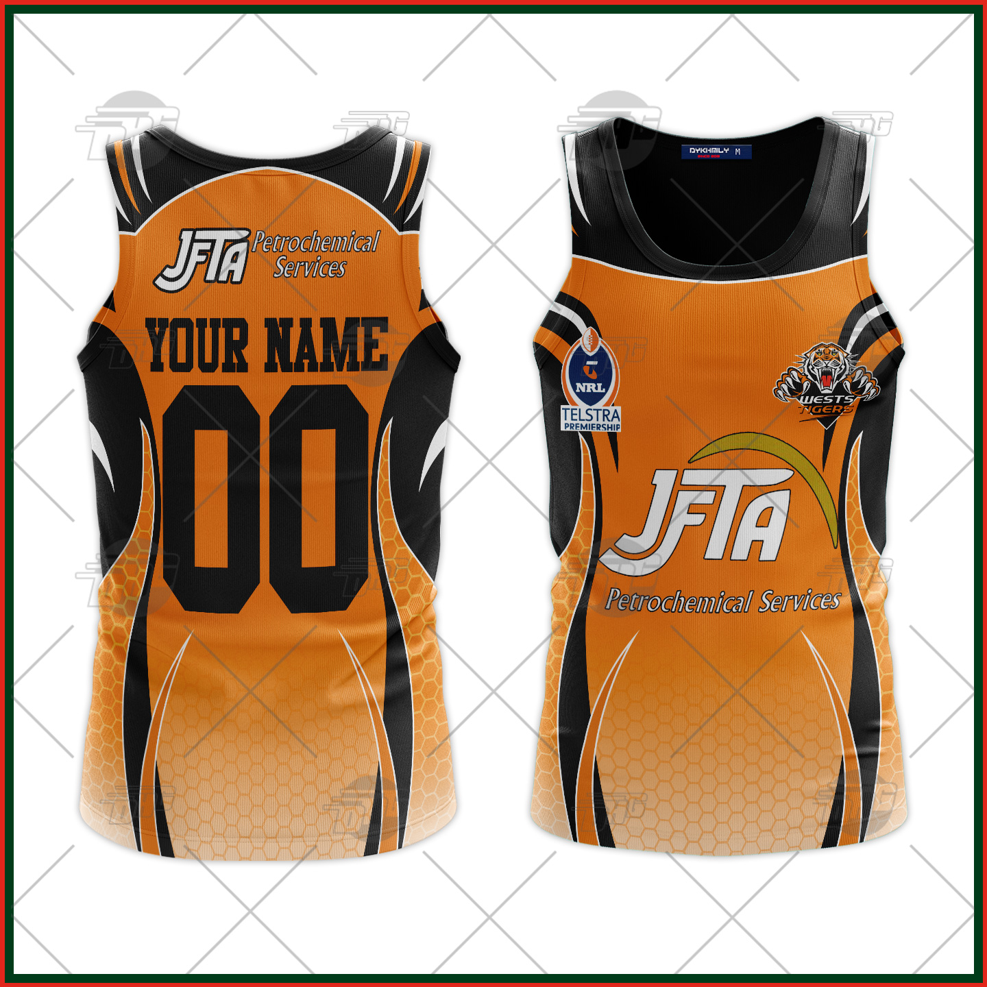 Personalized Vintage NRL Wests Tigers Tank Top For Men Women - OldSchoolThings - Personalize Your Own New & Retro Sports Jerseys, Hoodies, T Shirts Personalized Vintage NRL Wests Tigers Tank Top For Men Women - OldSchoolThings - Personalize Your Own New & Retro Sports Jerseys, Hoodies, T Shirts