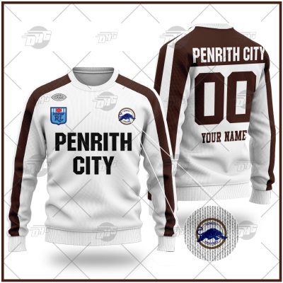 Personalized 1988 Penrith Panthers Vintage Retro Wool Ugly Sweater For Men Women - OldSchoolThings - Personalize Your Own New & Retro Sports Jerseys, Hoodies, T Shirts