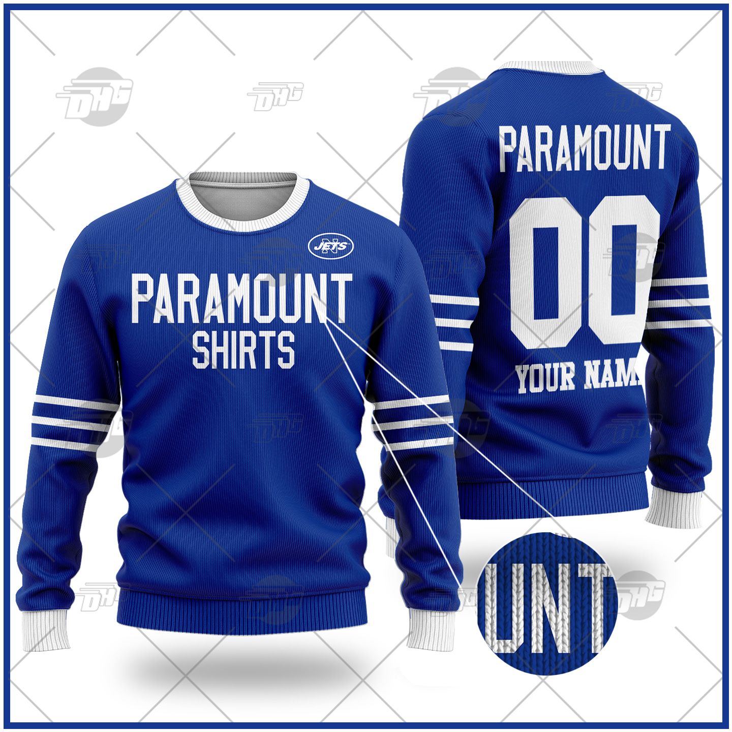 Personalized Newtown Jets 1981 ARL/NRL Vintage Retro Wool Ugly Sweater For Men Women - OldSchoolThings - Personalize Your Own New & Retro Sports Jerseys, Hoodies, T Shirts