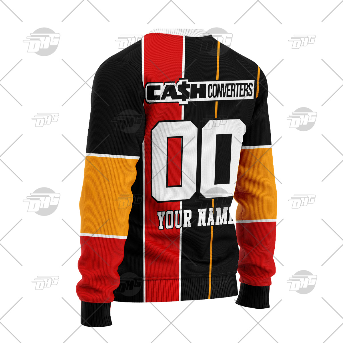 Personalized Western Reds Rugby League Wool Ugly Sweater For Men Women - OldSchoolThings - Personalize Your Own New & Retro Sports Jerseys, Hoodies, T Shirts