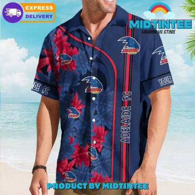 Adelaide Crows AFL Personalized Hawaiian Shirt Adelaide Crows AFL Personalized Hawaiian Shirt