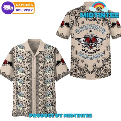 Aerosmith Authentic Rock And Roll Hawaiian Shirt