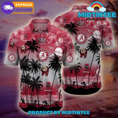 Alabama Crimson Tide Logo Combo Hawaiian Shirt, Shorts