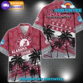 Alabama Crimson Tide Ncaa Pattern Personalized Hawaiian Set - demo10