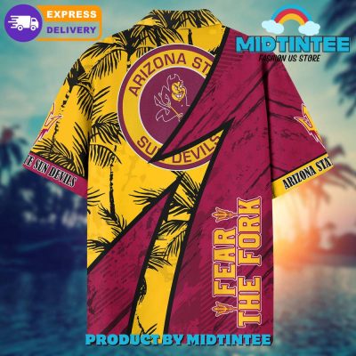 Arizona State Sun Devils Personalized Hawaiian Shirt Trending Summer