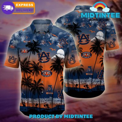 Auburn Tigers Logo Combo Hawaiian Shirt, Shorts