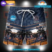 Auburn Tigers Ncaa Pattern Personalized Hawaiian Set - demo10