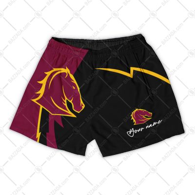Personalize Men Short Supporter NRL Short NRLST01_001