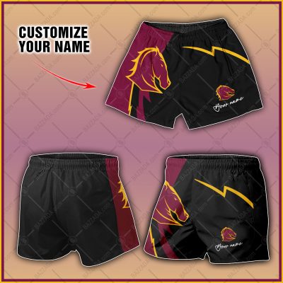 Personalize Men Short Supporter NRL Short NRLST01_001