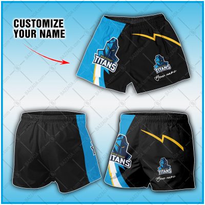Personalize Men Short Supporter NRL Short NRLST01_006