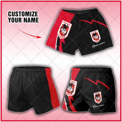 Personalize Men Short Supporter NRL Short NRLST01_015