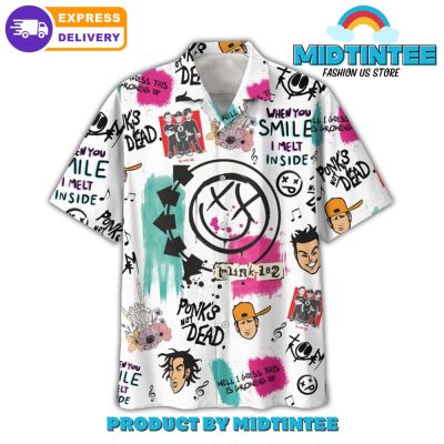 Blink 182 Life Is Too Short To Last Long Hawaiian Shirt