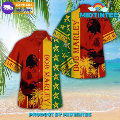 Bob Marley Jamaica Singer Hawaiian Shirt