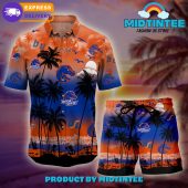 Boise State Broncos Logo Combo Hawaiian Shirt Shorts - demo10