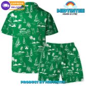Boston Celtics Team Beach Vibes Pattern Combo Hawaiian Set - demo10